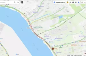 Октябрьскую набережную в Петербурге залило кипятком