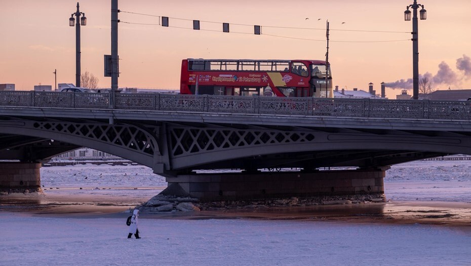 Парковка туристических автобусов в Петербурге