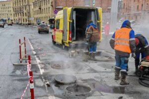 "Теплосеть" досрочно ликвидировала аварию на Тульской улице
