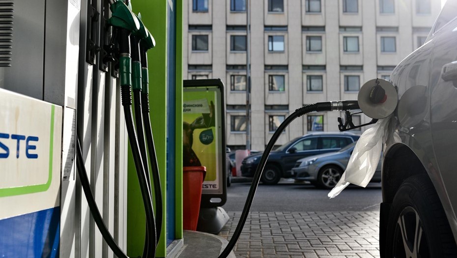 Заправка в Финляндии