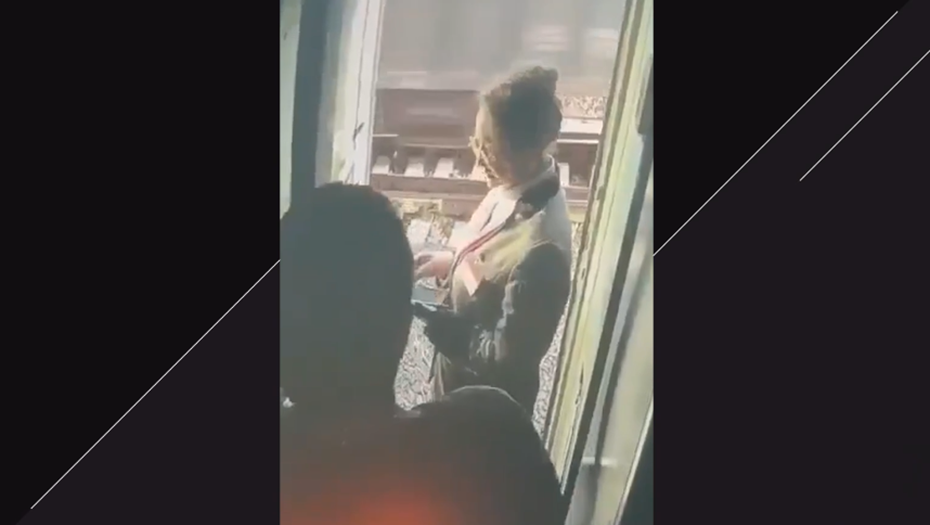 Инцидент в поезде